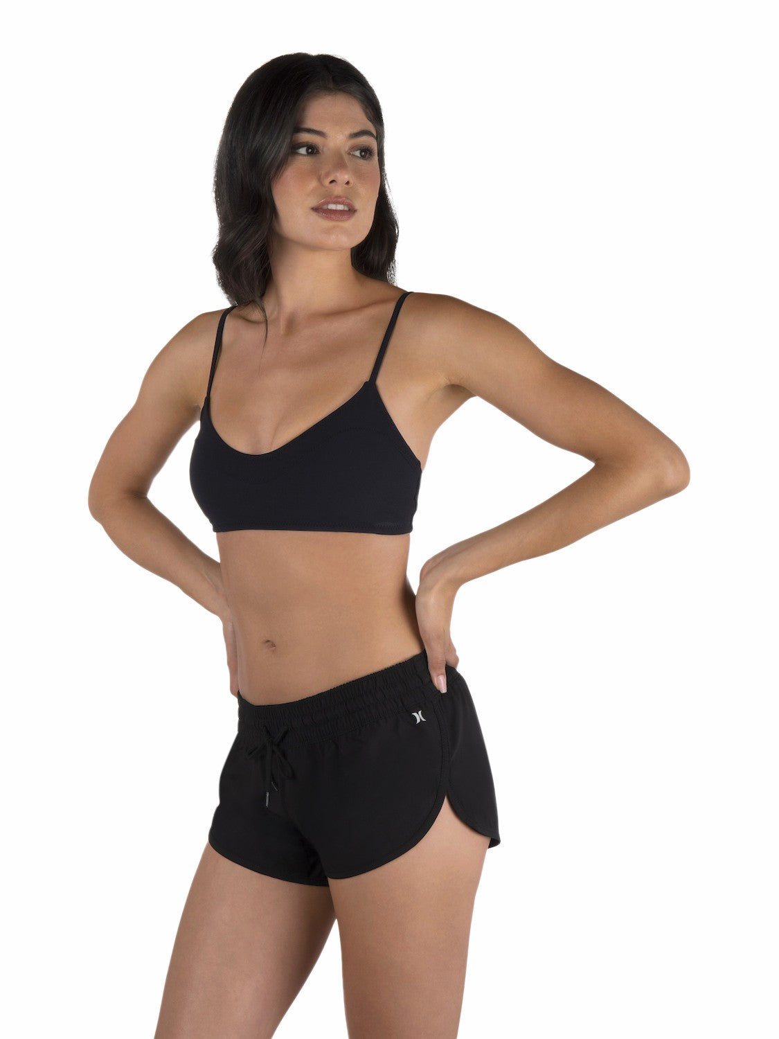Phantom Solid 2.5" Boardshort | Hurley Black Boardshorts