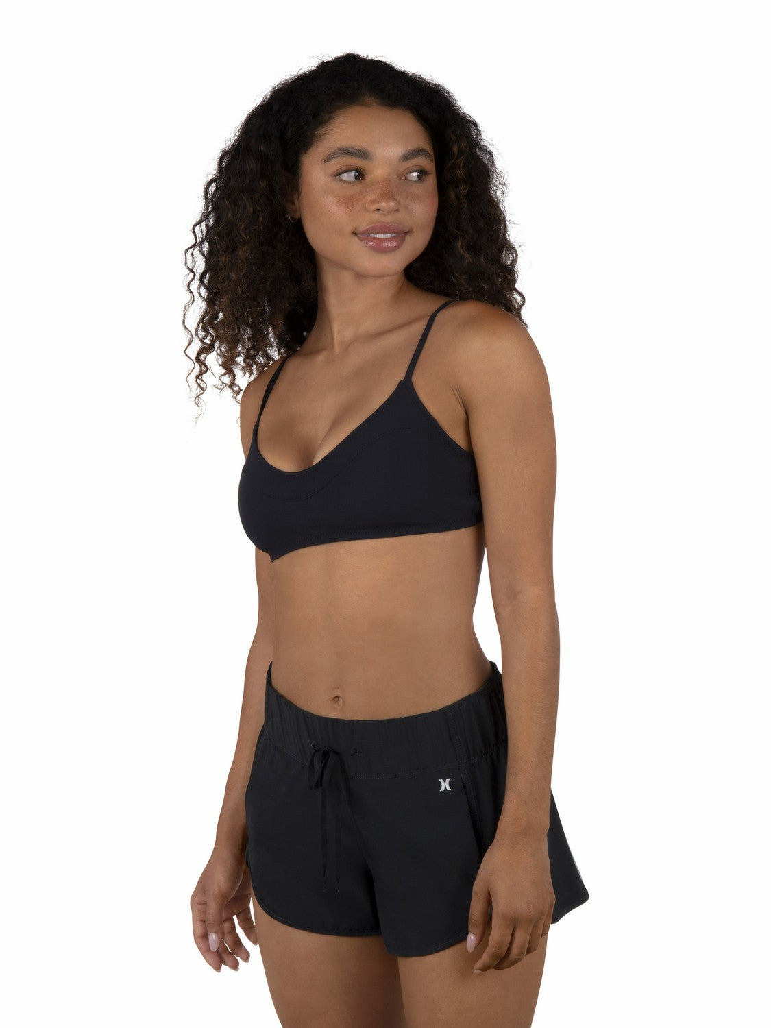 Aquas Solid 2.5" Boardshorts | Hurley Black Boardshorts