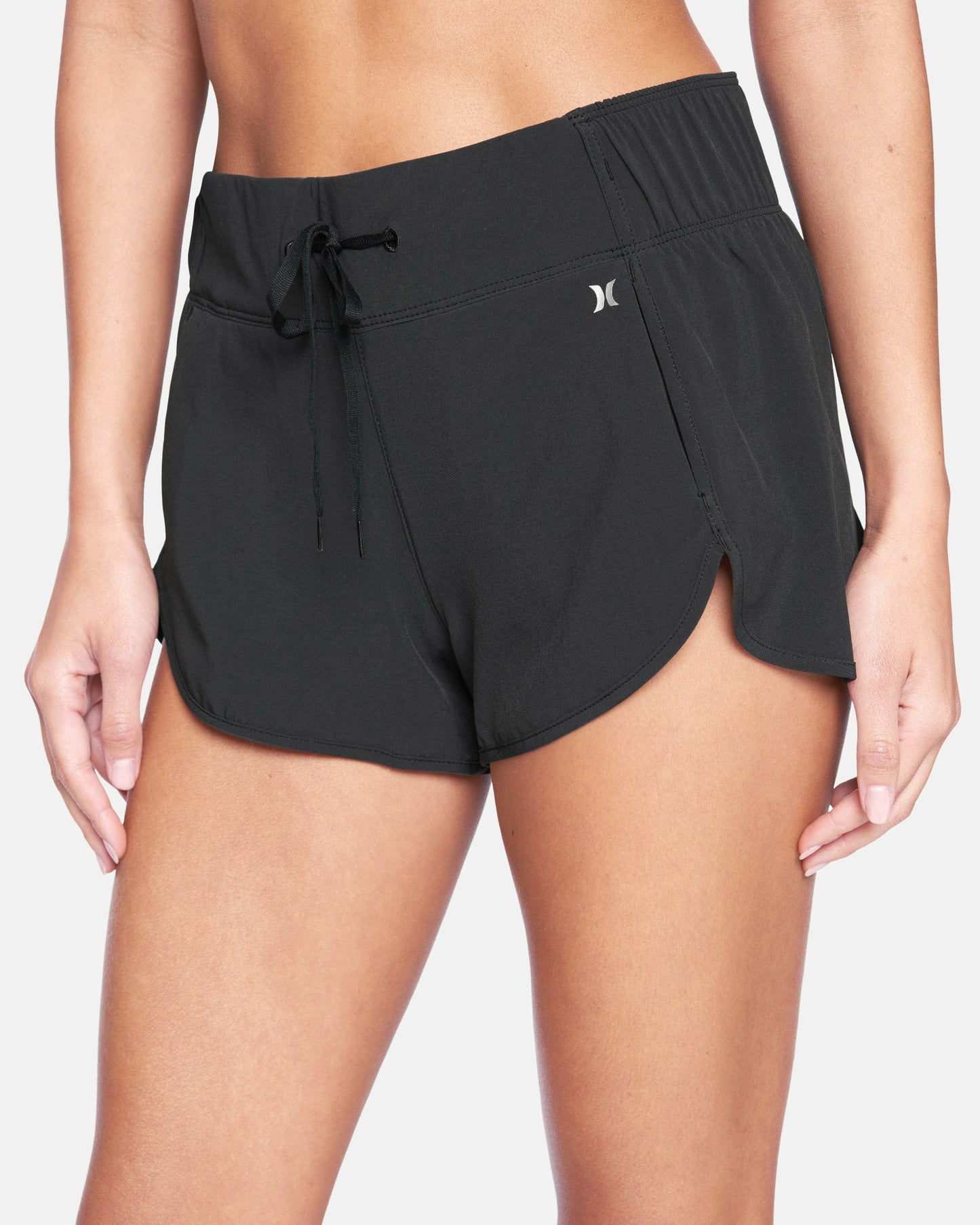 Aquas Solid 2.5" Boardshorts | Hurley Black Boardshorts