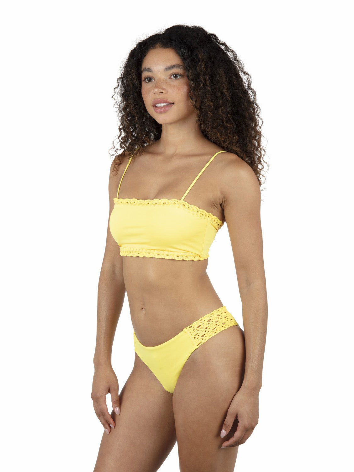 Macrame Bandeau Bikini Top | Hurley Mimosa Boardshorts