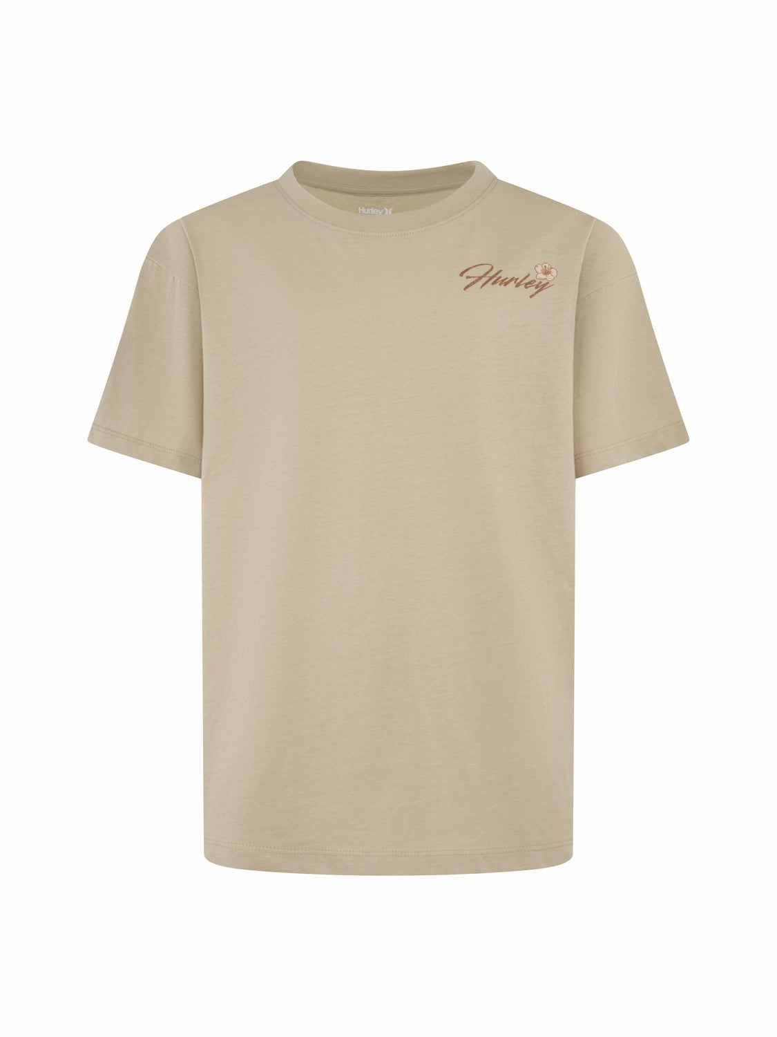 Girls' Oversized Graphic T-Shirt | Hurley Playa Sand Girls' Tops