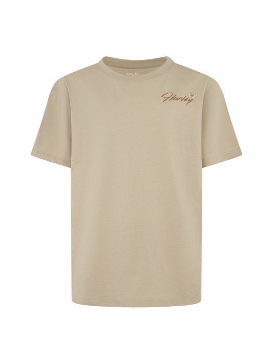 Girls' Oversized Graphic T-Shirt | Hurley Playa Sand Girls' Tops