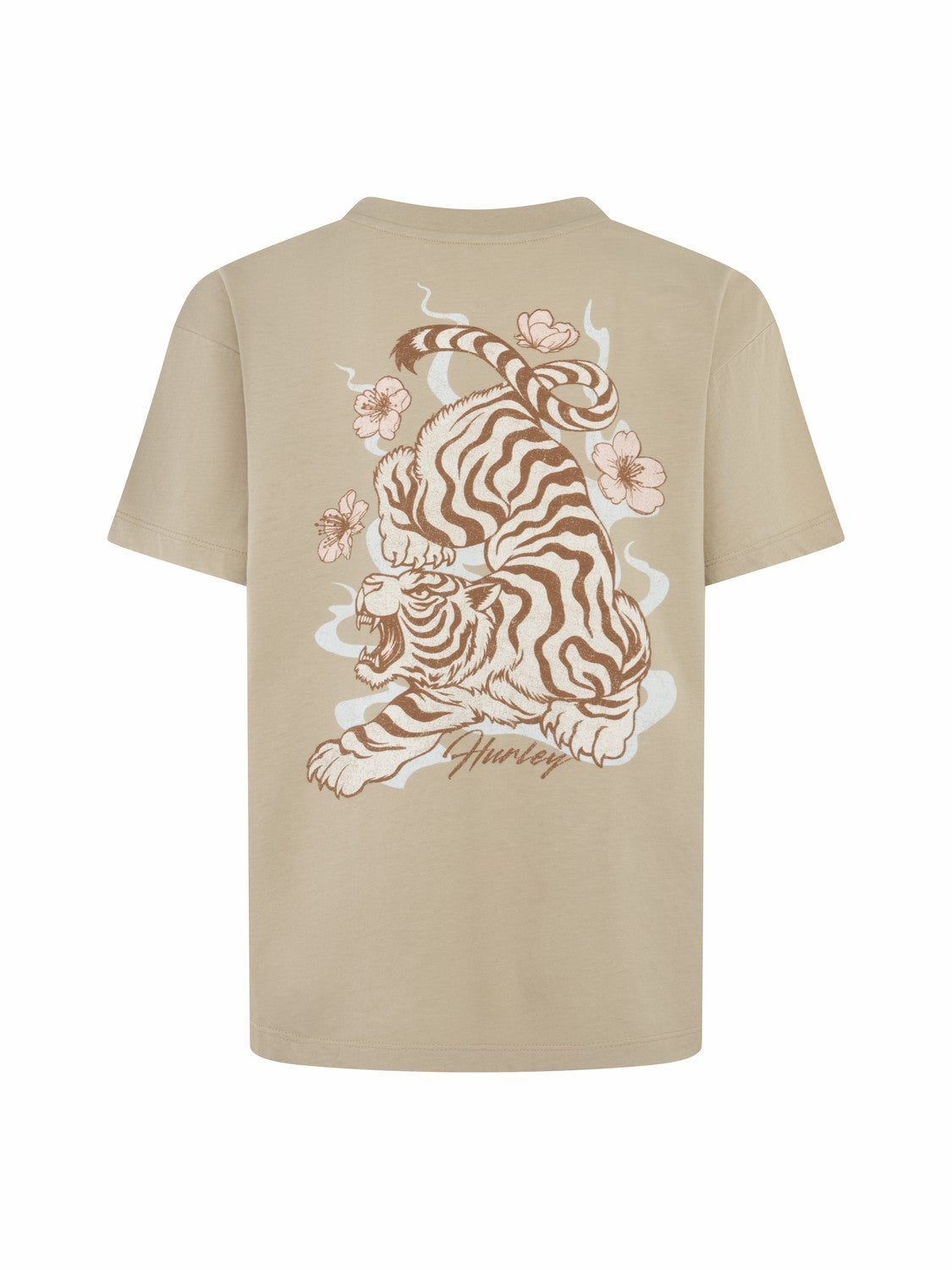 Girls' Oversized Graphic T-Shirt | Hurley Playa Sand Girls' Tops