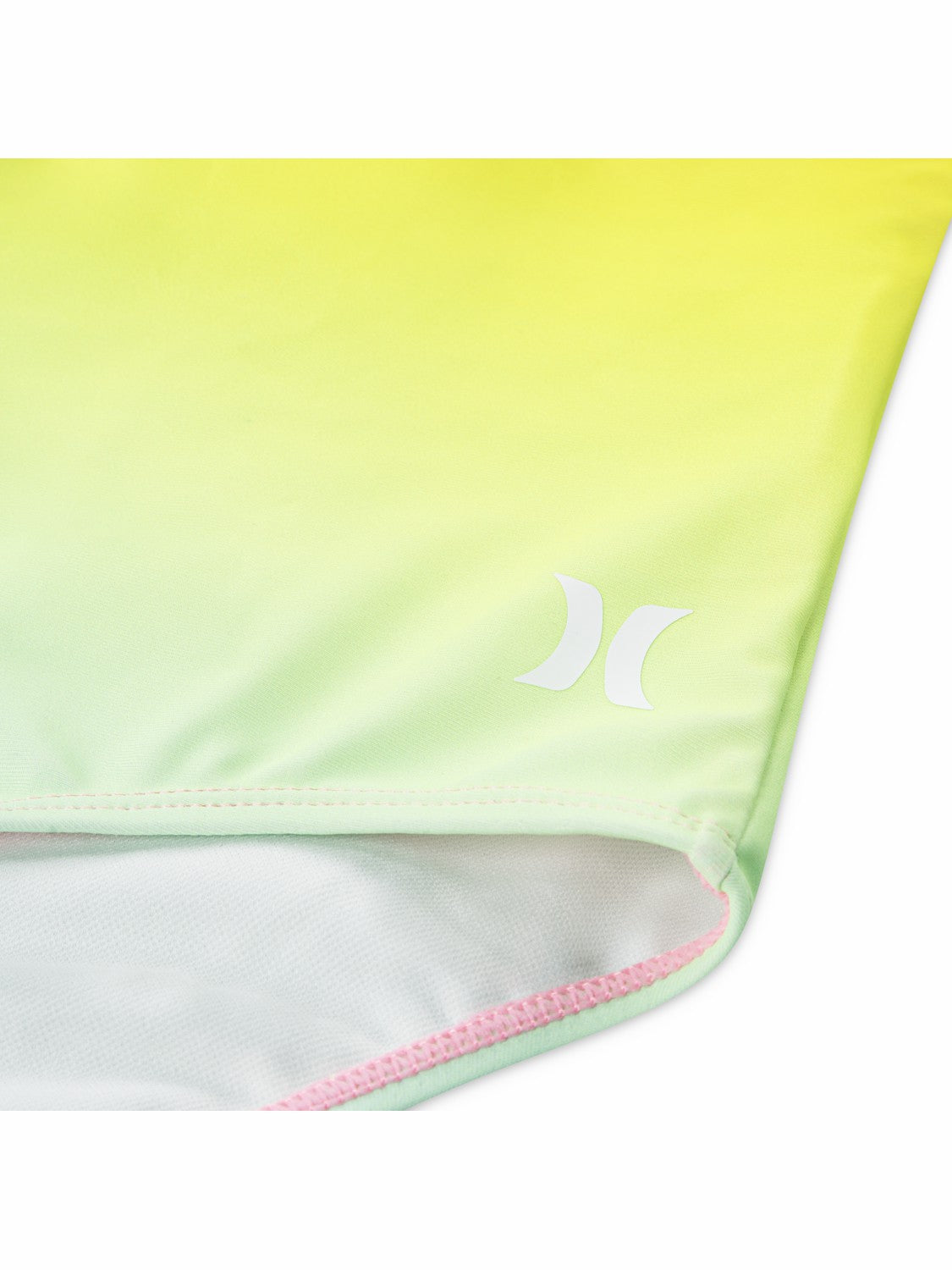 Girls' One Piece With Twist Back | Hurley Pink Flamingo Girls' Surf & Swim