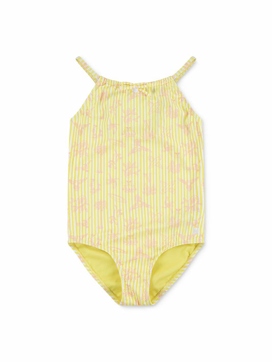Girls' One Piece Swimsuit | Hurley Lemon Sorbet Girls' Surf & Swim