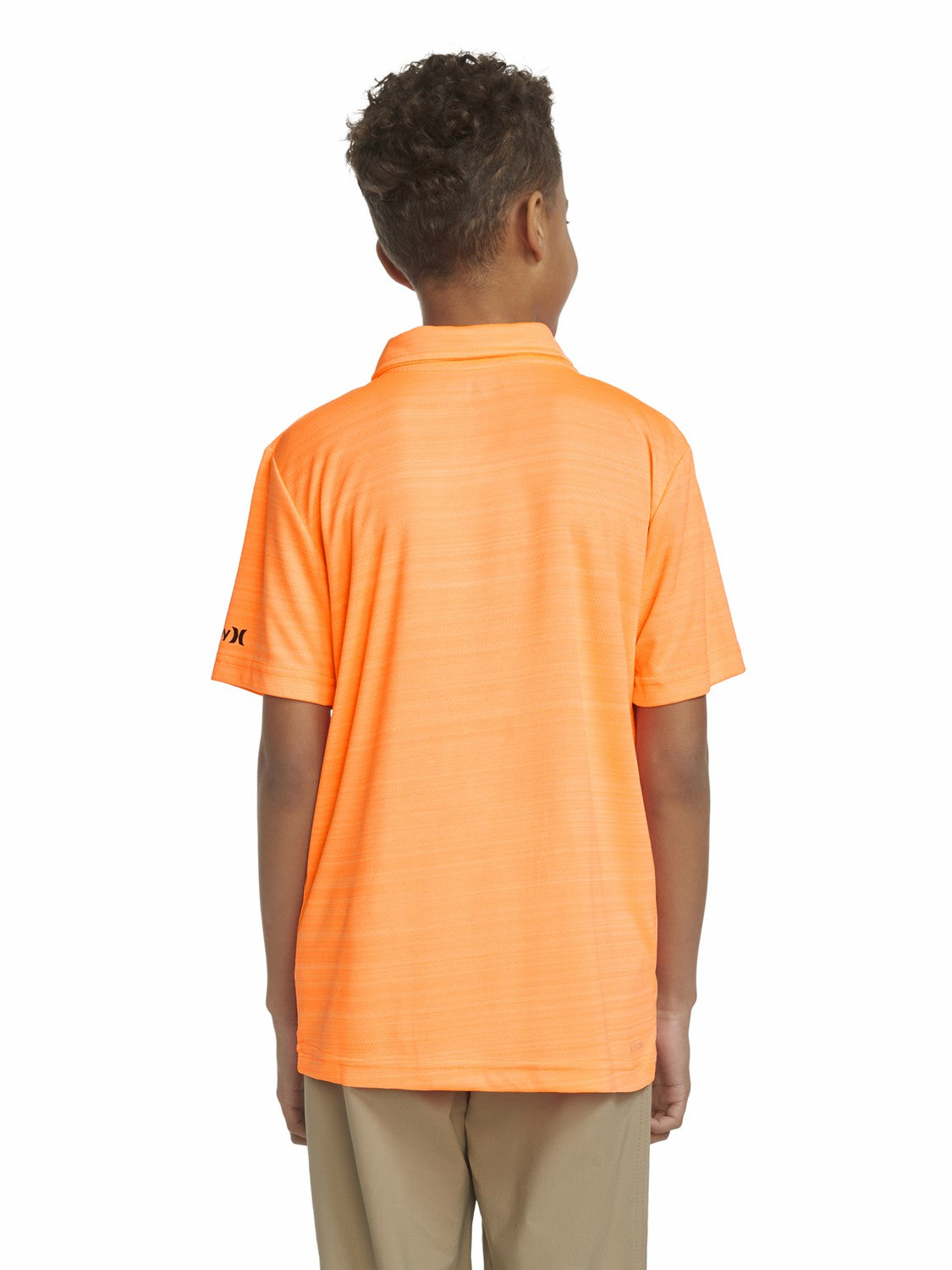 Boys' H2O-Dri Belmont Polo | Hurley Bright Mango Heather Boys' Tops
