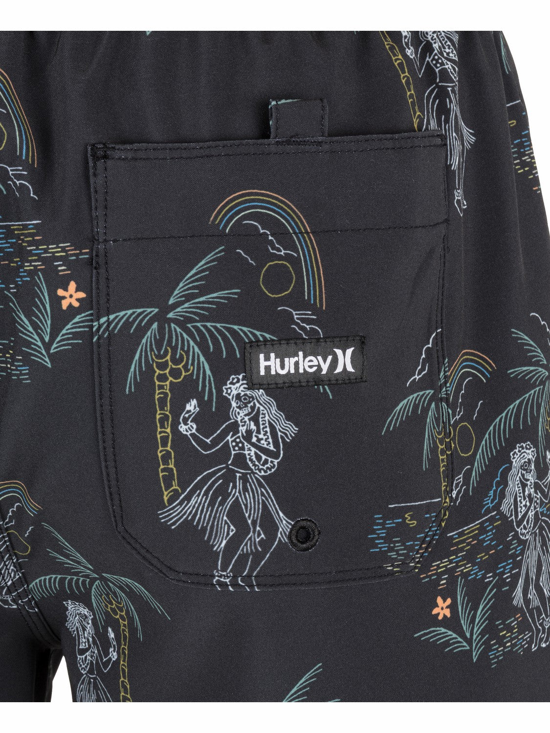 Cannonball Volley 17" Boardshort | Hurley Black Mixed Sale Boardshorts