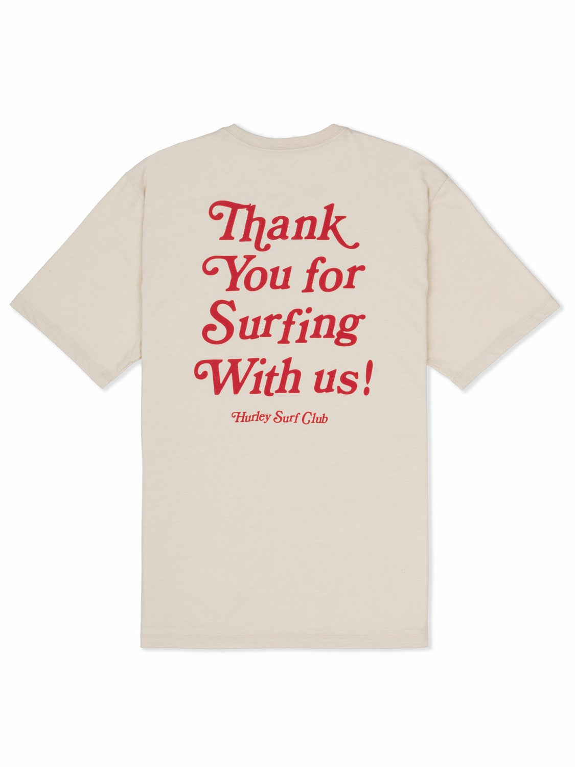 Thank You Slub Short Sleeve | Hurley Bone Sale T-Shirts