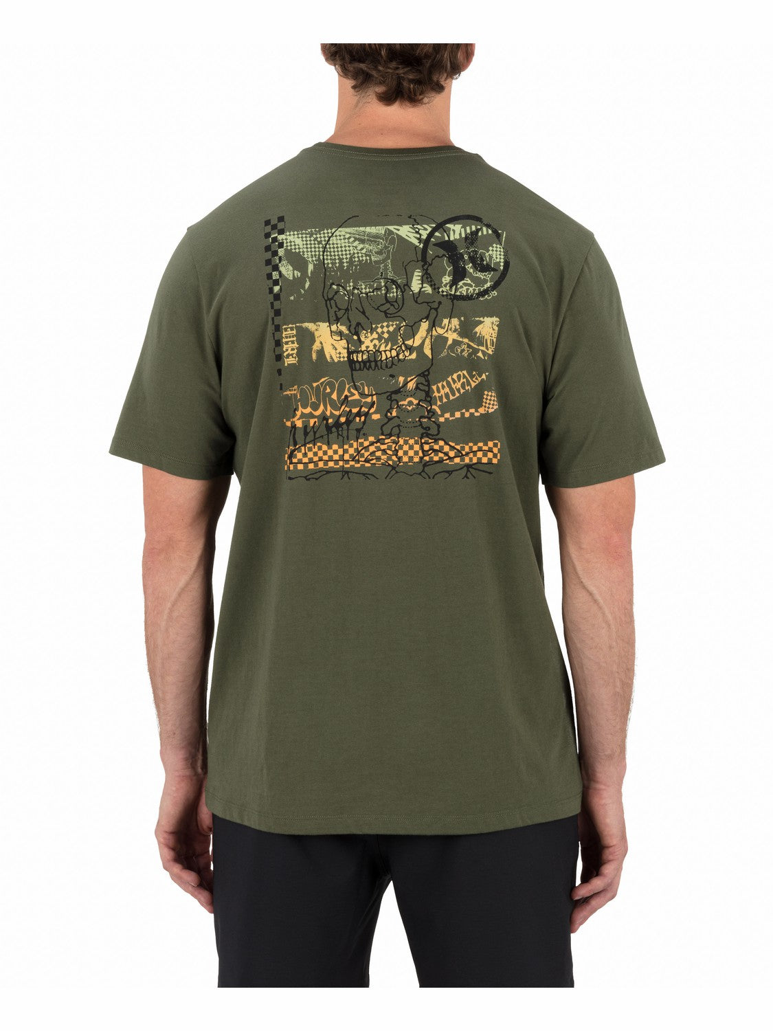 Crusty Short Sleeve | Hurley Charcoal Fern Sale T-Shirts
