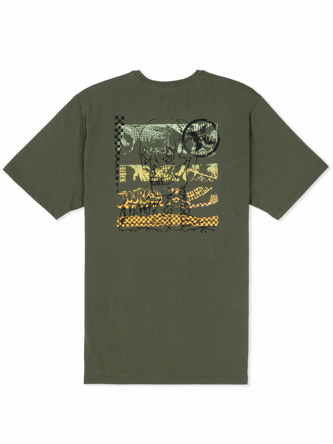 Crusty Short Sleeve | Hurley Charcoal Fern Sale T-Shirts