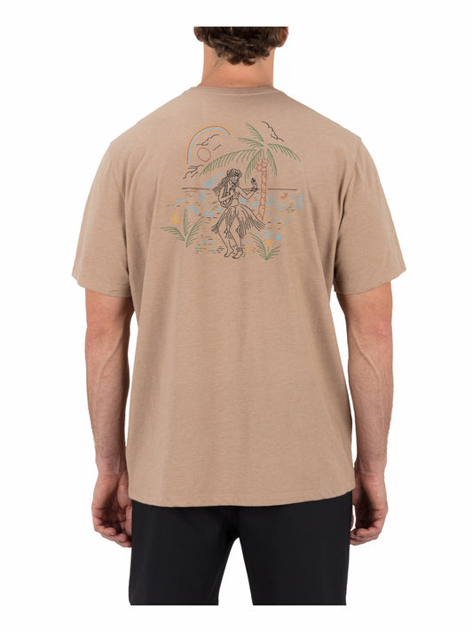 Hula In Paradise Short Sleeve | Hurley Bristlecone Heather Sale T-Shirts