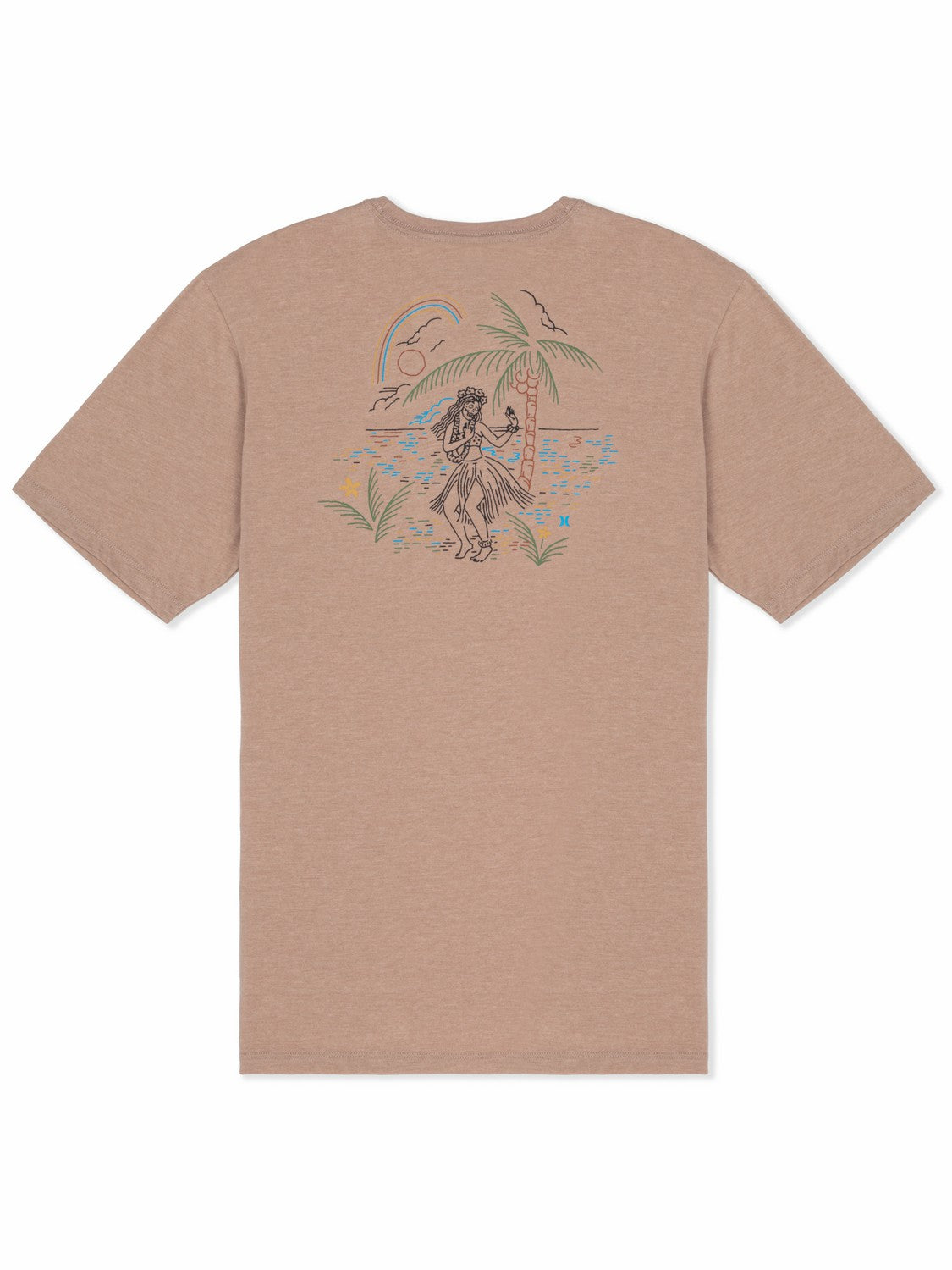 Hula In Paradise Short Sleeve | Hurley Bristlecone Heather Sale T-Shirts