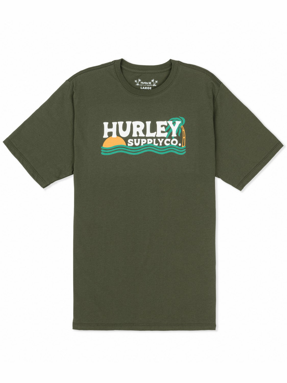 Wet Sand Short Sleeve | Hurley Charcoal Fern Sale T-Shirts