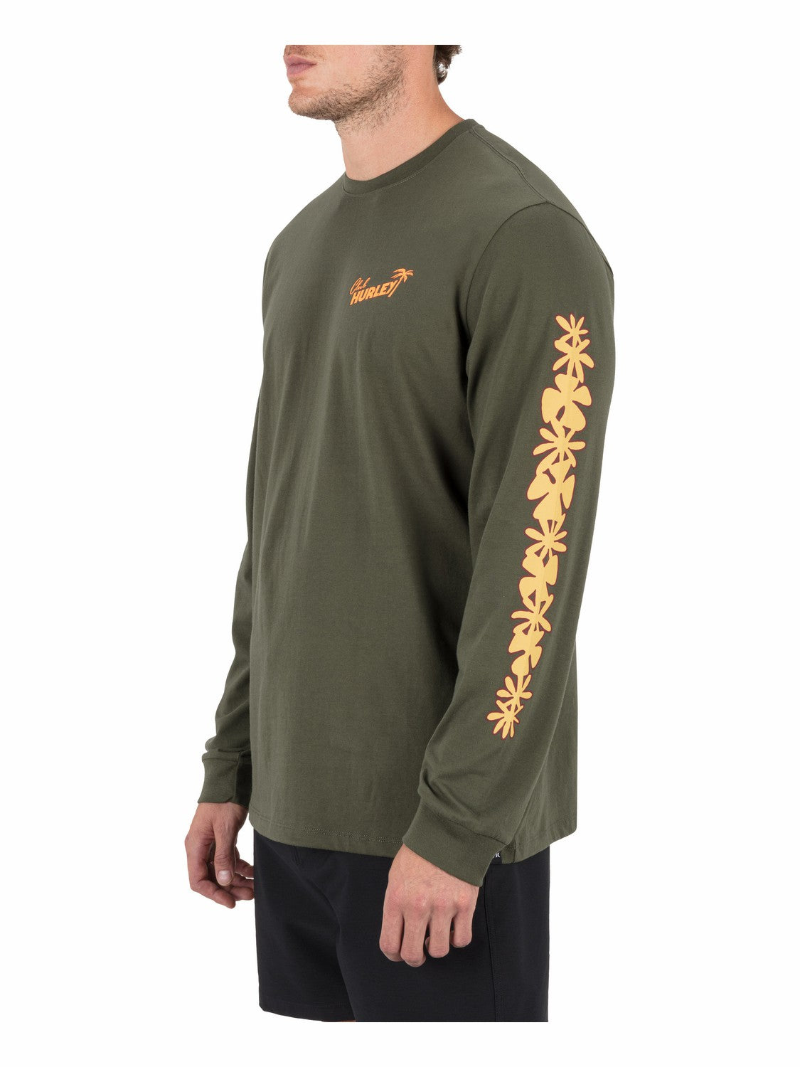 Chambord Long Sleeve | Hurley Charcoal Fern Sale Long Sleeve Tops & T-Shirts