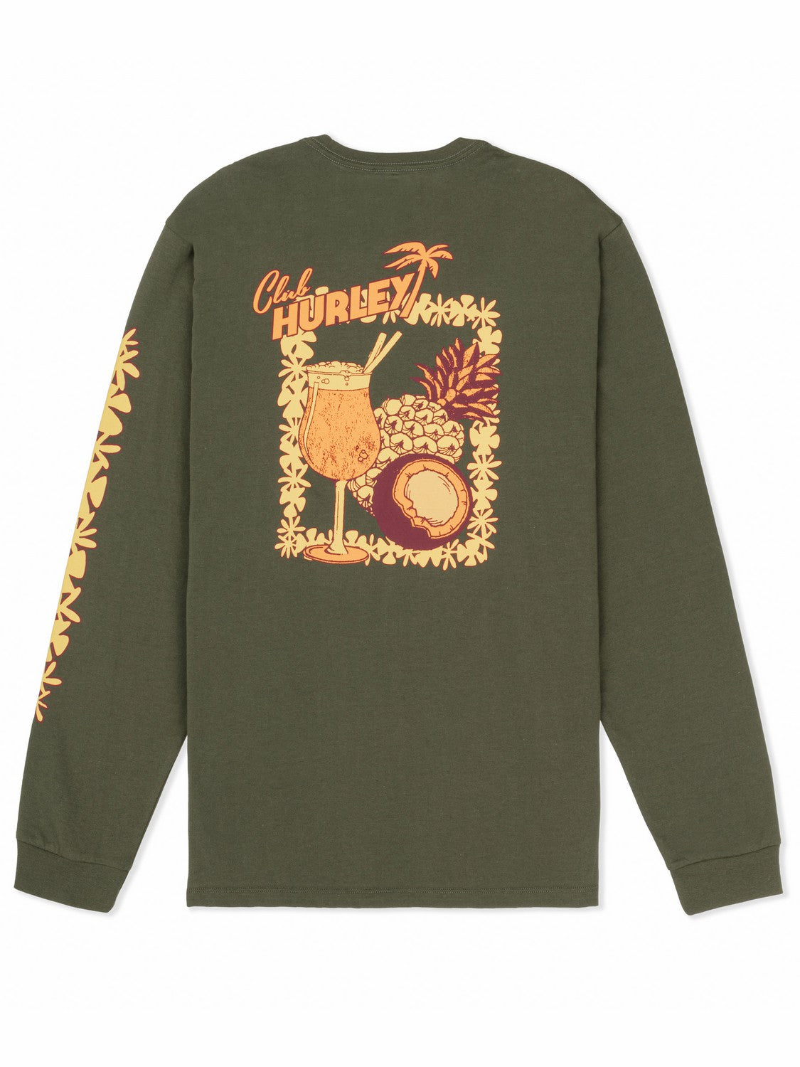 Chambord Long Sleeve | Hurley Charcoal Fern Sale Long Sleeve Tops & T-Shirts