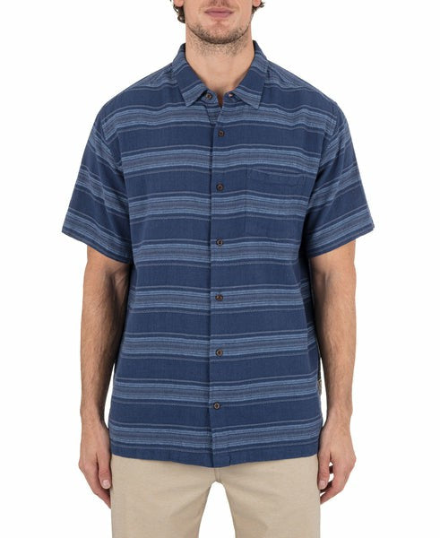 Oceanside Short Sleeve Shirt | Hurley FOUNTAIN BLUE Sale Shirts