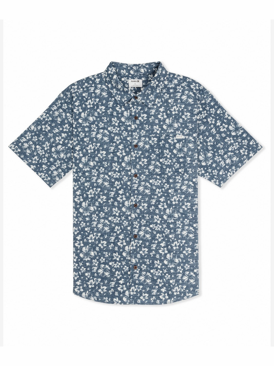 Lido Stretch Short Sleeve | Hurley Grey Teal Sale Shirts