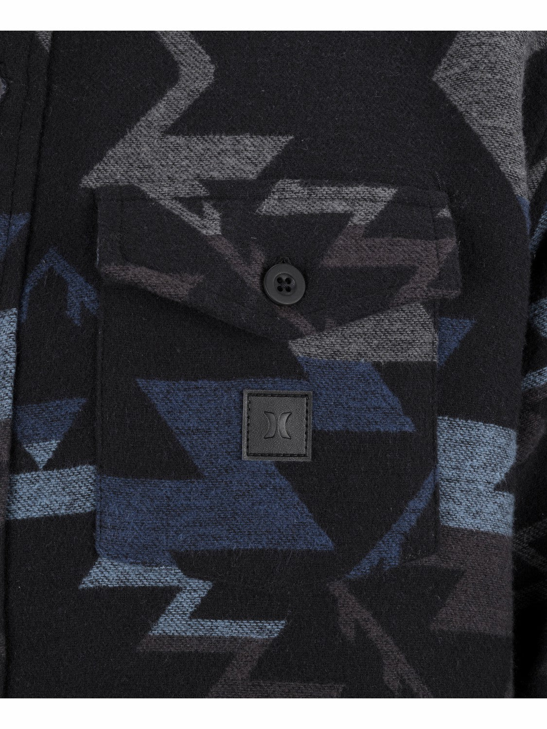 Santa Cruz Jacquard Long Sleeve | Hurley Black Sale Shirts