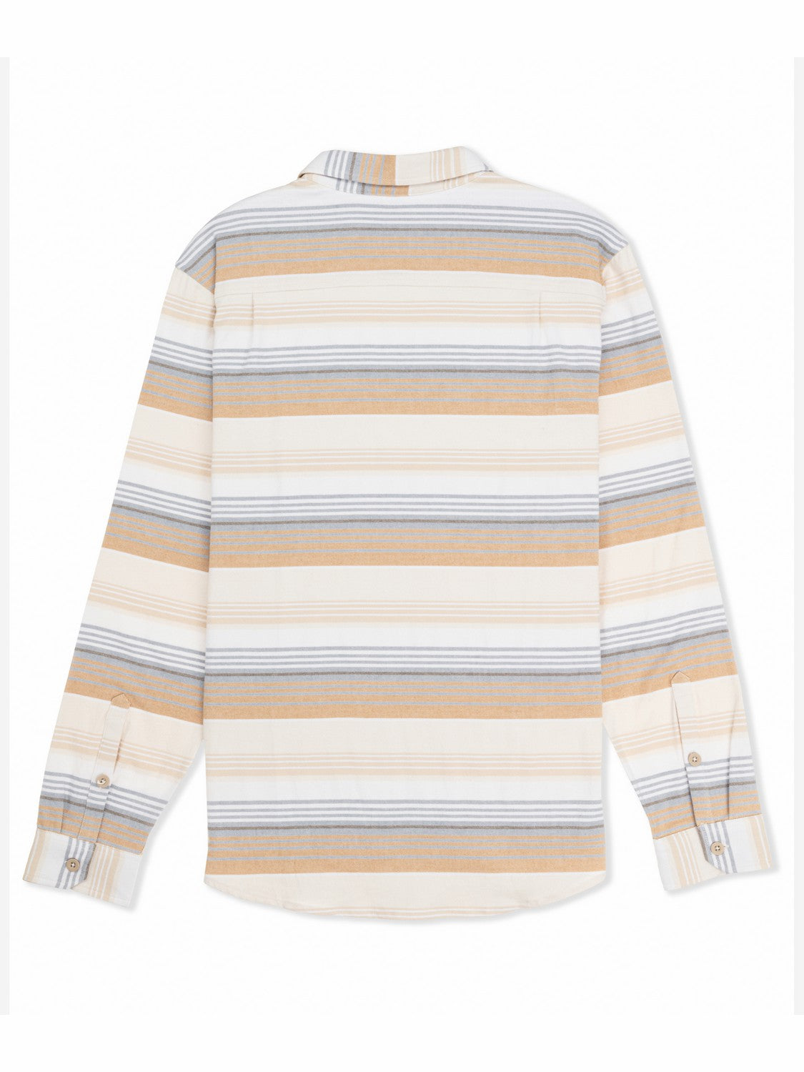 Portland Stripe Stretch Flannel Long Sleeve | Hurley White Sale Shirts