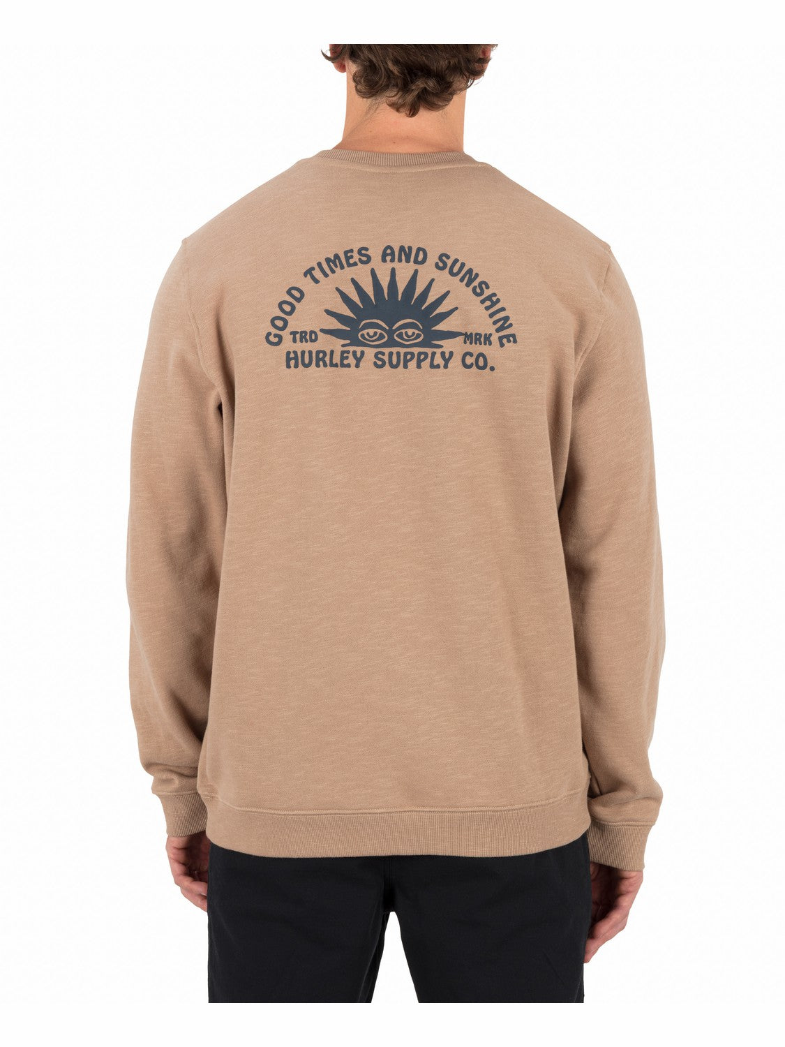 Sunshine Slub Crew Sweatshirt | Hurley Bristlecone Sale Hoodies