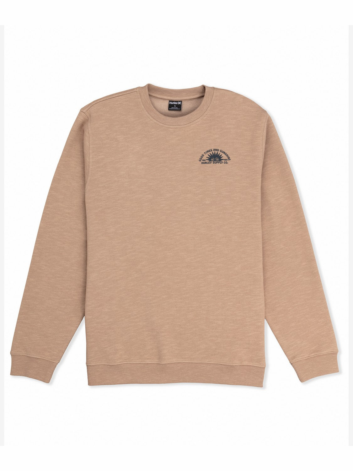 Sunshine Slub Crew Sweatshirt | Hurley Bristlecone Sale Hoodies