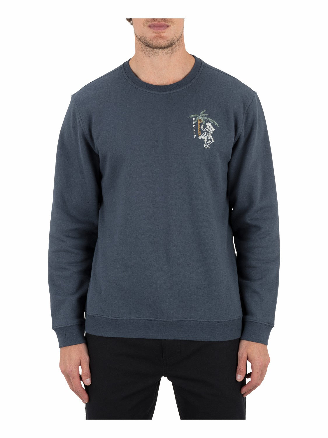 Hula In Paradise Crewneck Sweatshirt | Hurley Iron Ore Sale Hoodies