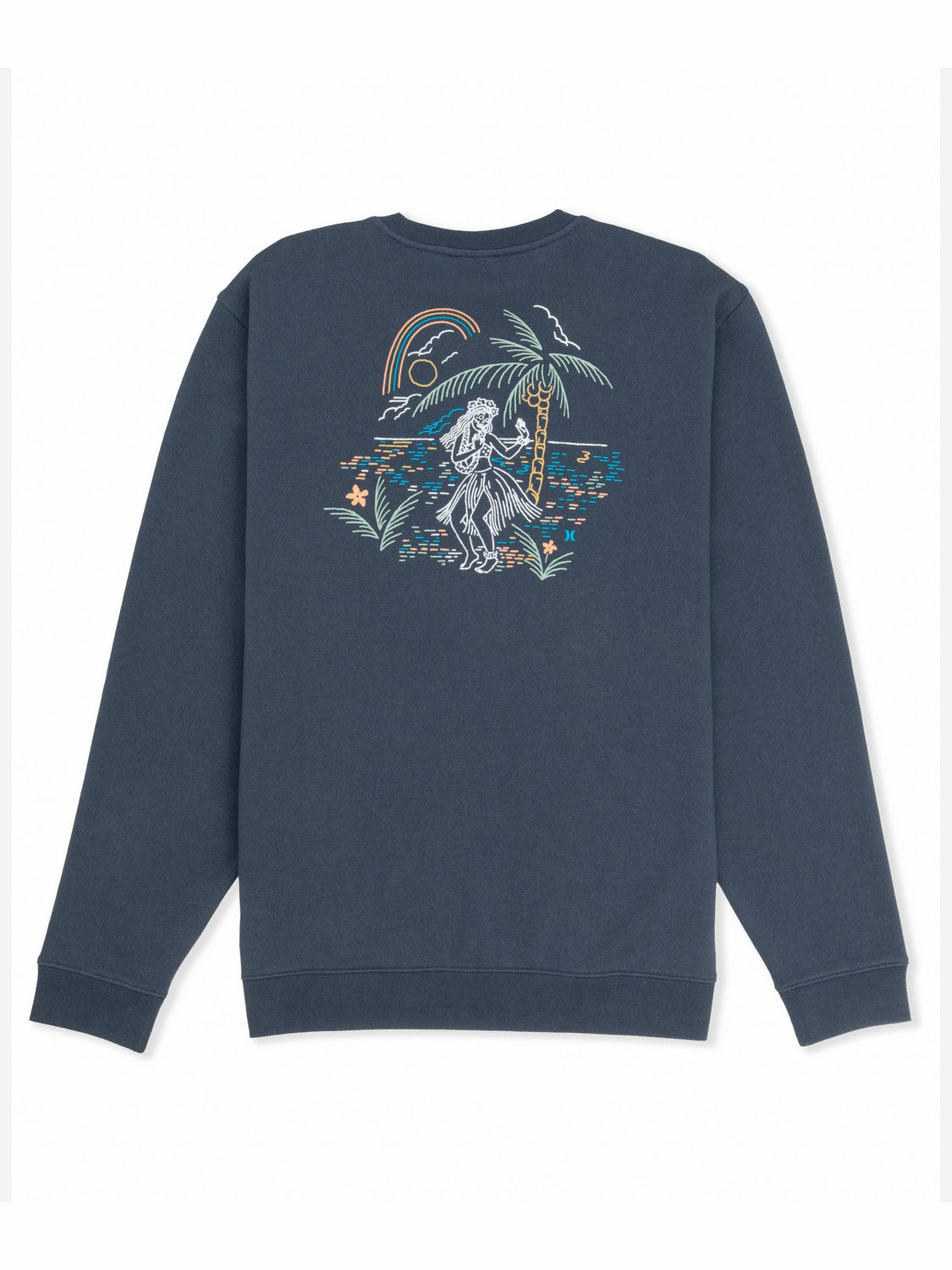 Hula In Paradise Crewneck Sweatshirt | Hurley Iron Ore Sale Hoodies