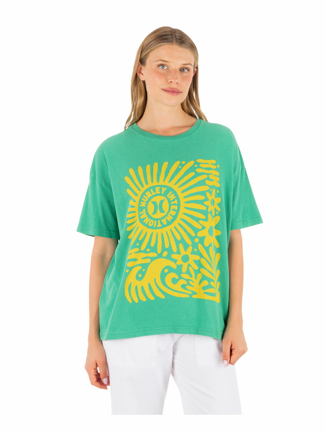Harmony Boyfriend Tee | Hurley Spring Green Sale T-Shirts