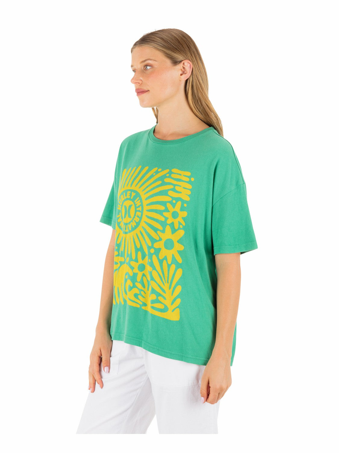 Harmony Boyfriend Tee | Hurley Spring Green Sale T-Shirts