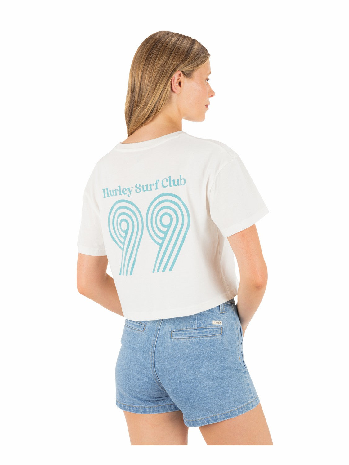 Rollers Boxy Crop Tee | Hurley Tofu Sale T-Shirts