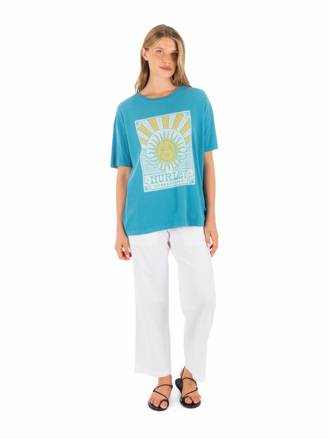 Lumina Boyfriend Tee | Hurley Blue Moon Sale T-Shirts