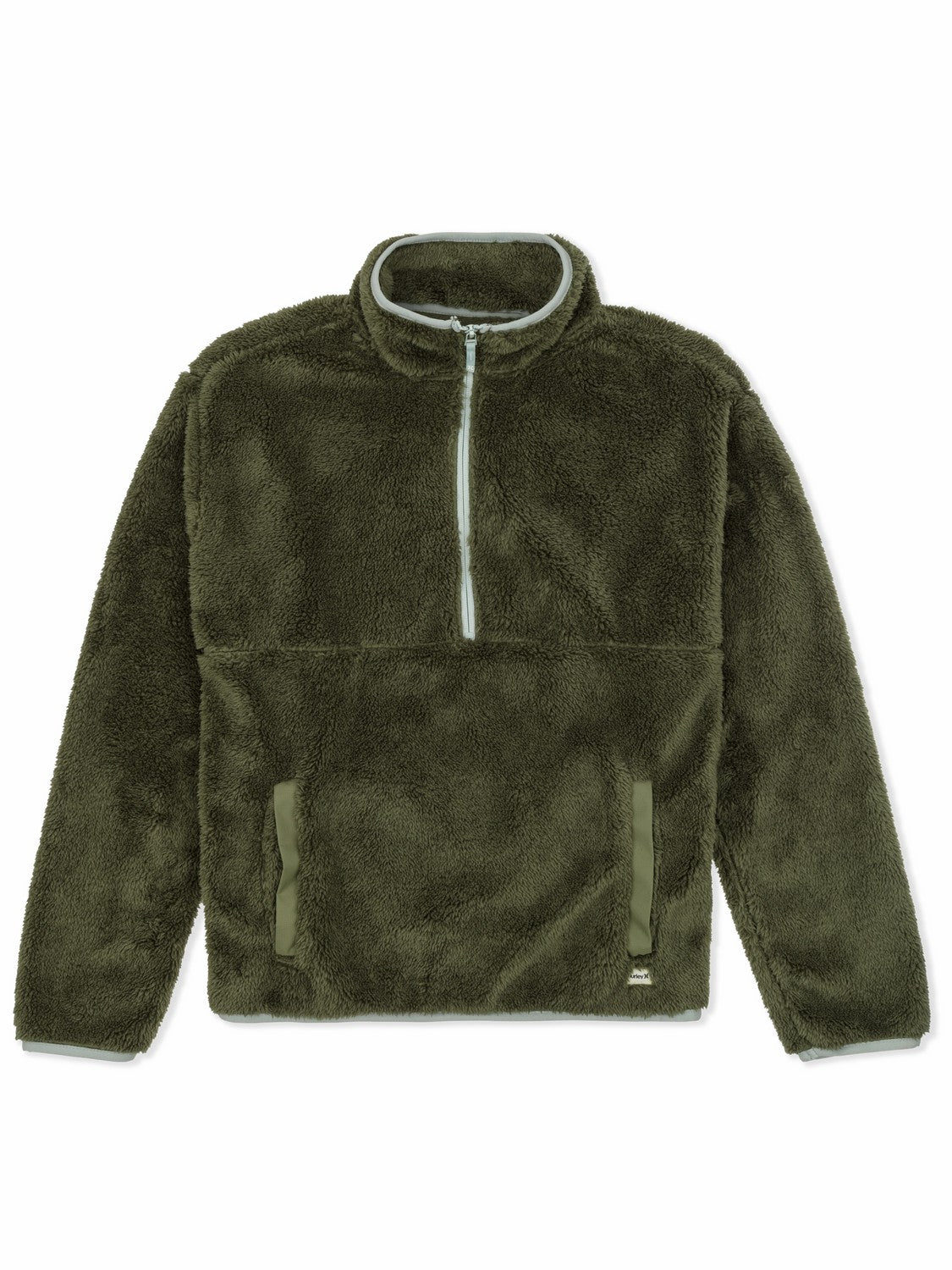 Scout Polar Fleece Anorak | Hurley Vintage Olive Sale Tops