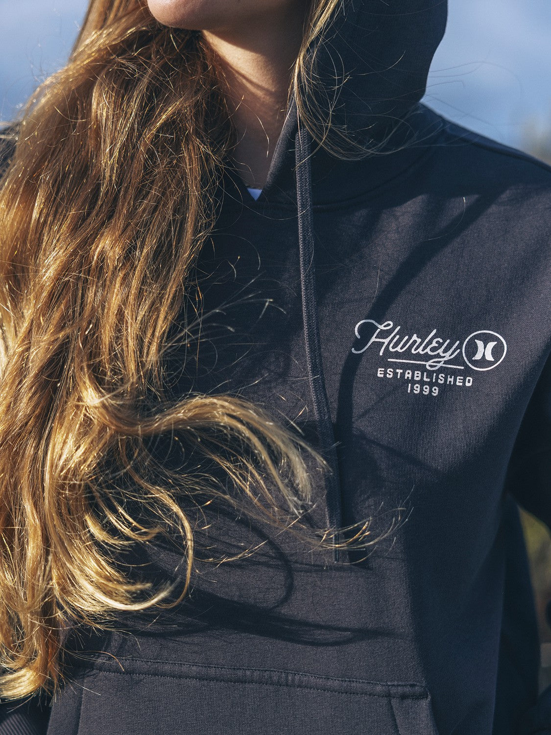 Surfbound Hoodie | Hurley Off Black Sale Tops