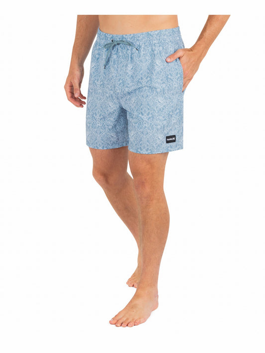 Cannonball Volley 17" | Hurley Worker Blue Boardshorts