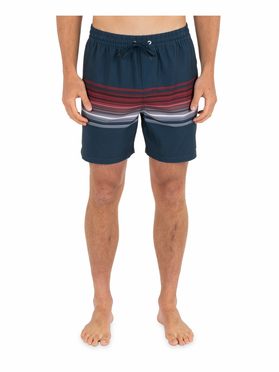Cannonball Volley 17" | Hurley Armored Navy Boardshorts