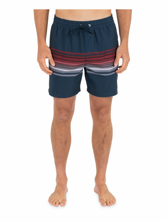 Cannonball Volley 17" | Hurley Armored Navy Boardshorts