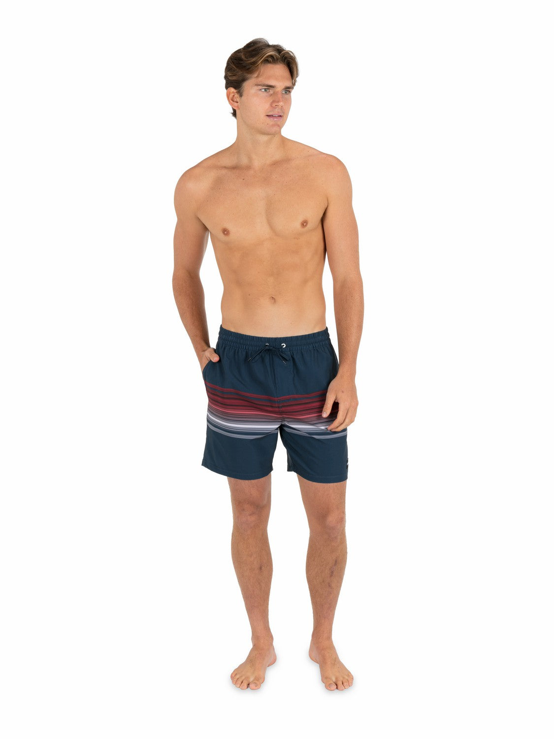 Cannonball Volley 17" | Hurley Armored Navy Boardshorts
