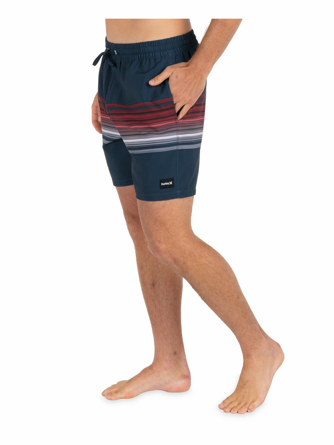 Cannonball Volley 17" | Hurley Armored Navy Boardshorts