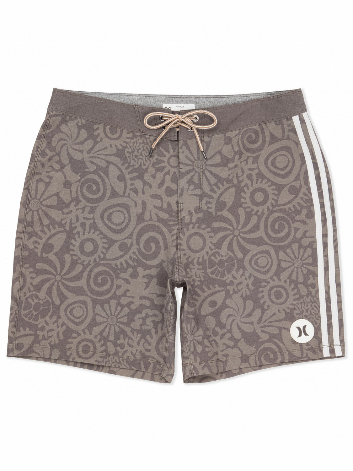 Phantom Naturals Tailgate 18" | Hurley Espresso Boardshorts
