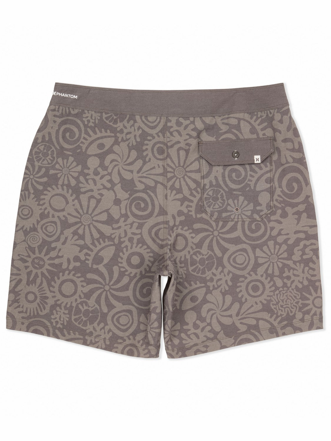 Phantom Naturals Tailgate 18" | Hurley Espresso Boardshorts