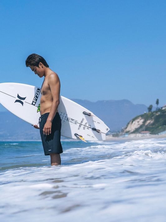 Built Hybrid 20" | Hurley Black Boardshorts