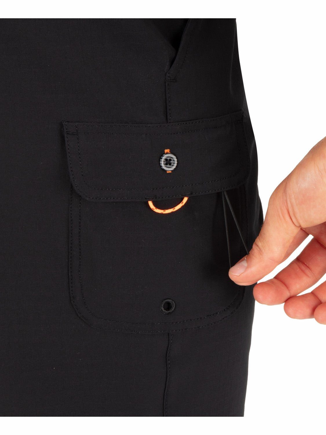 Built Hybrid 20" | Hurley Black Boardshorts