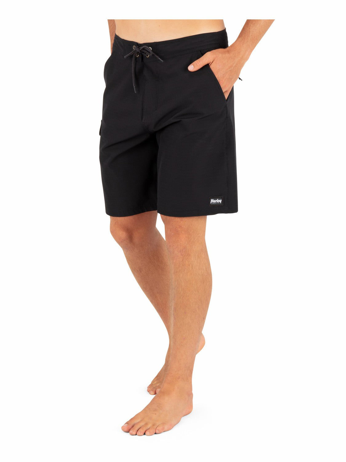 Built Hybrid 20" | Hurley Black Boardshorts