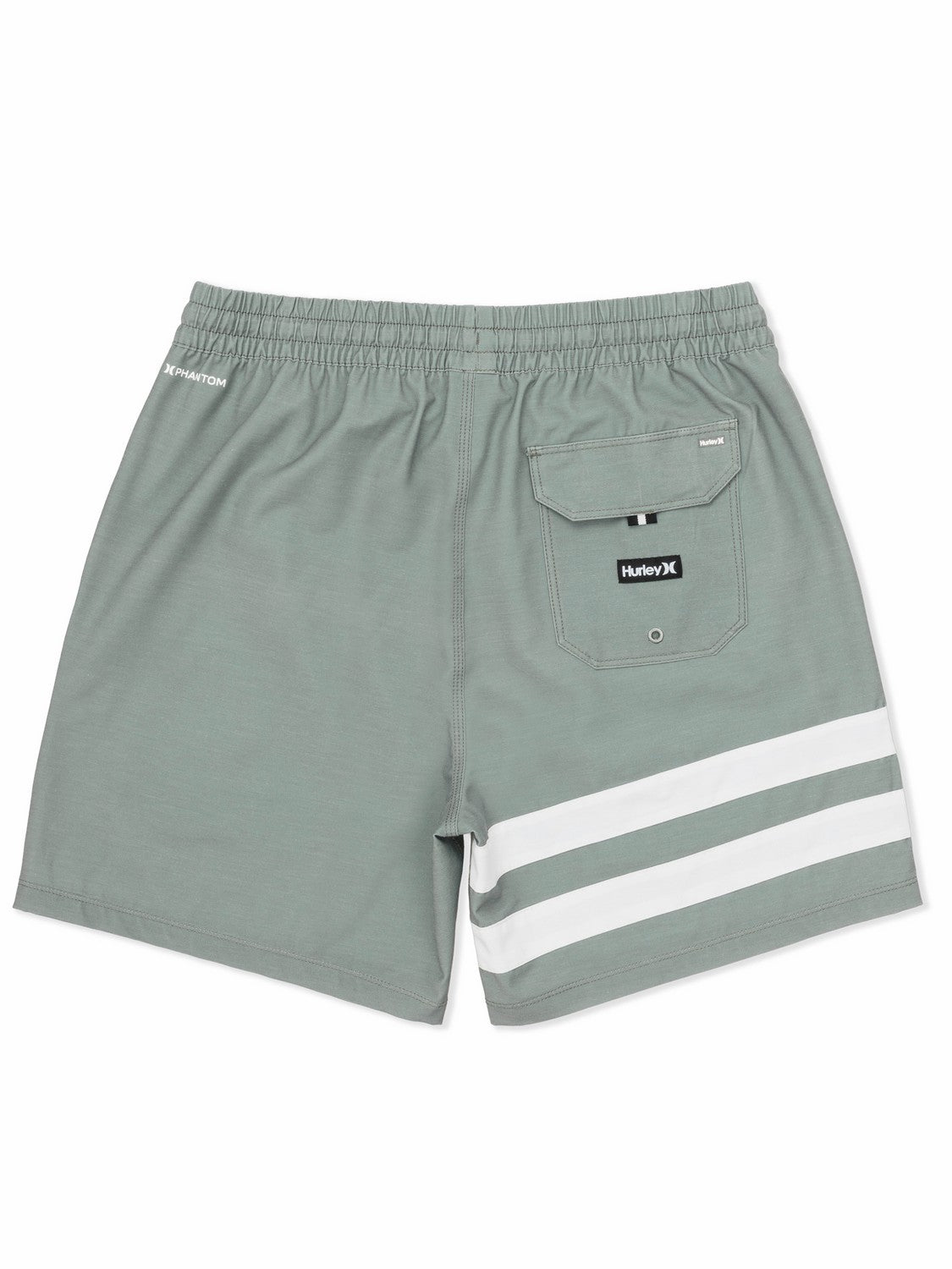 Phantom Eco Block Party Volley 17" | Hurley Great White Boardshorts