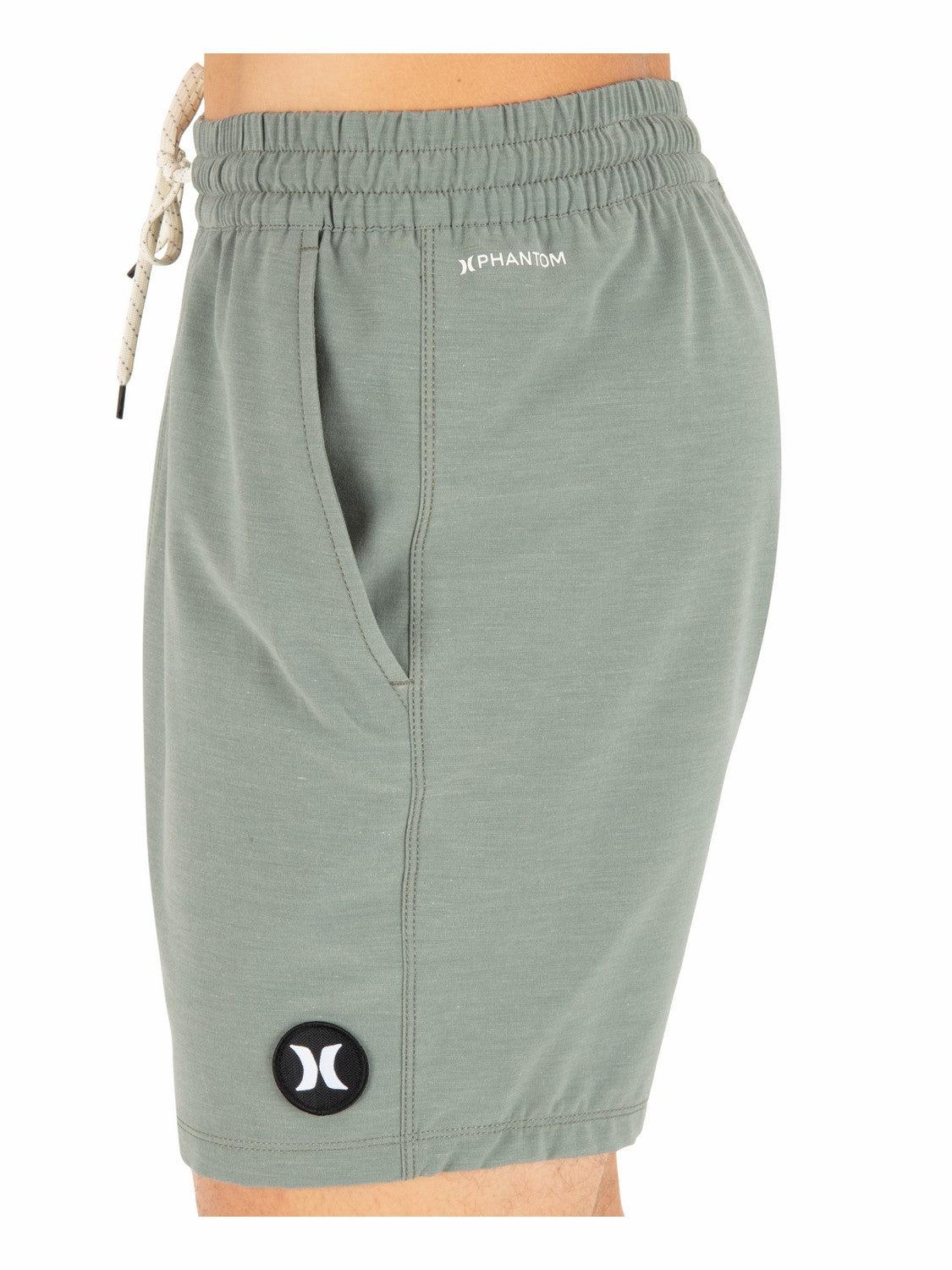 Phantom Eco Block Party Volley 17" | Hurley Great White Boardshorts
