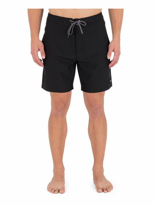 Phantom Eco One & Only Solid 18" | Hurley Black Boardshorts