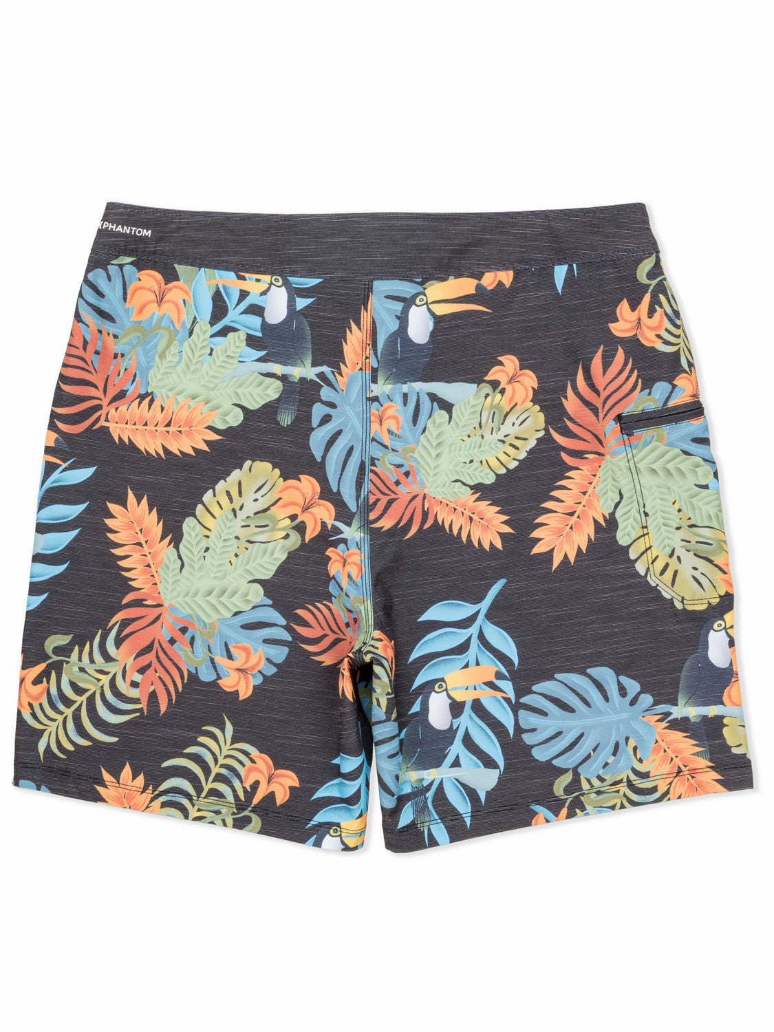 Phantom Eco Classic Slub Zip 18" | Hurley Black Boardshorts
