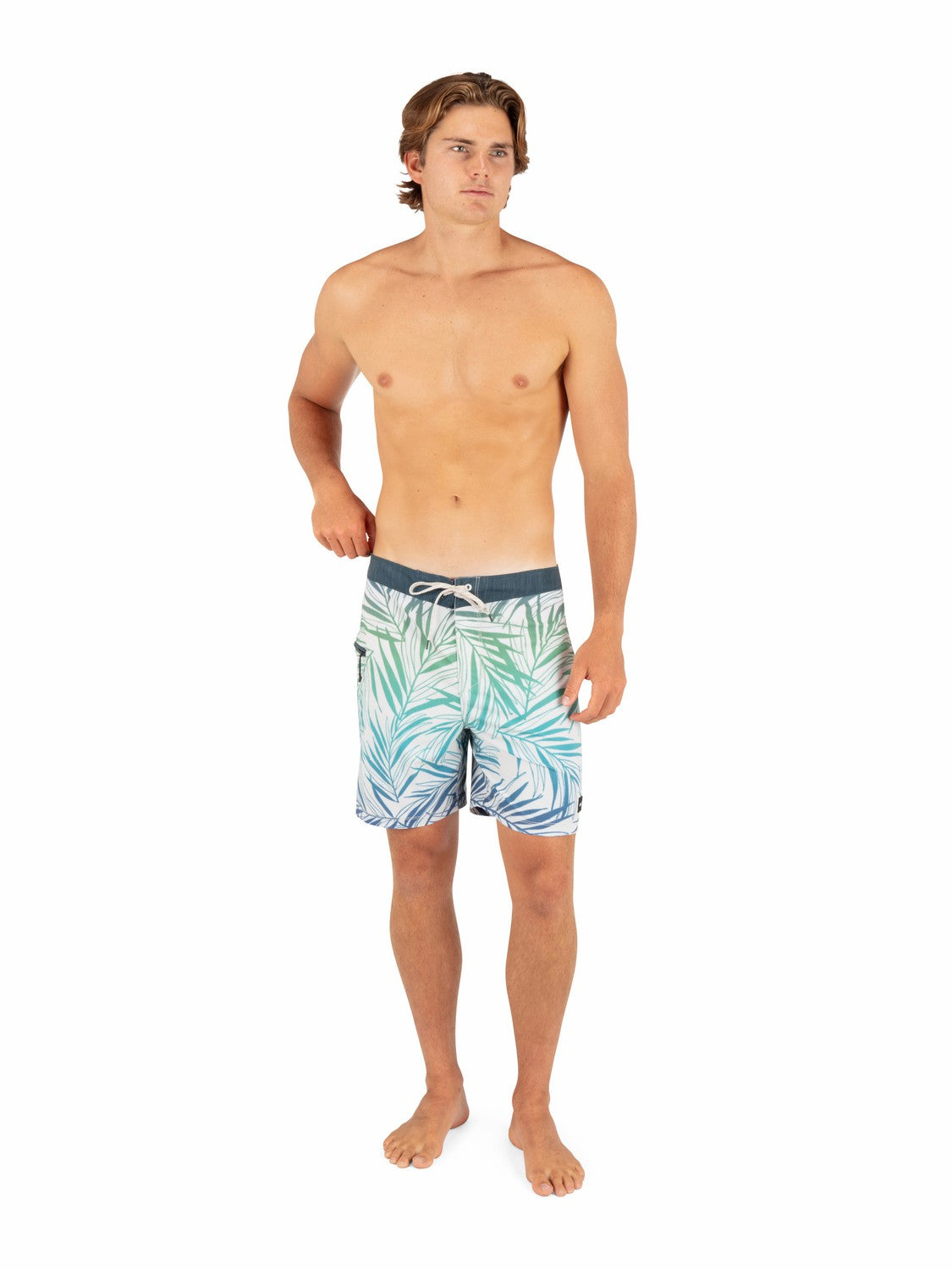 Phantom Eco Classic Slub Zip 18" | Hurley Bone Boardshorts