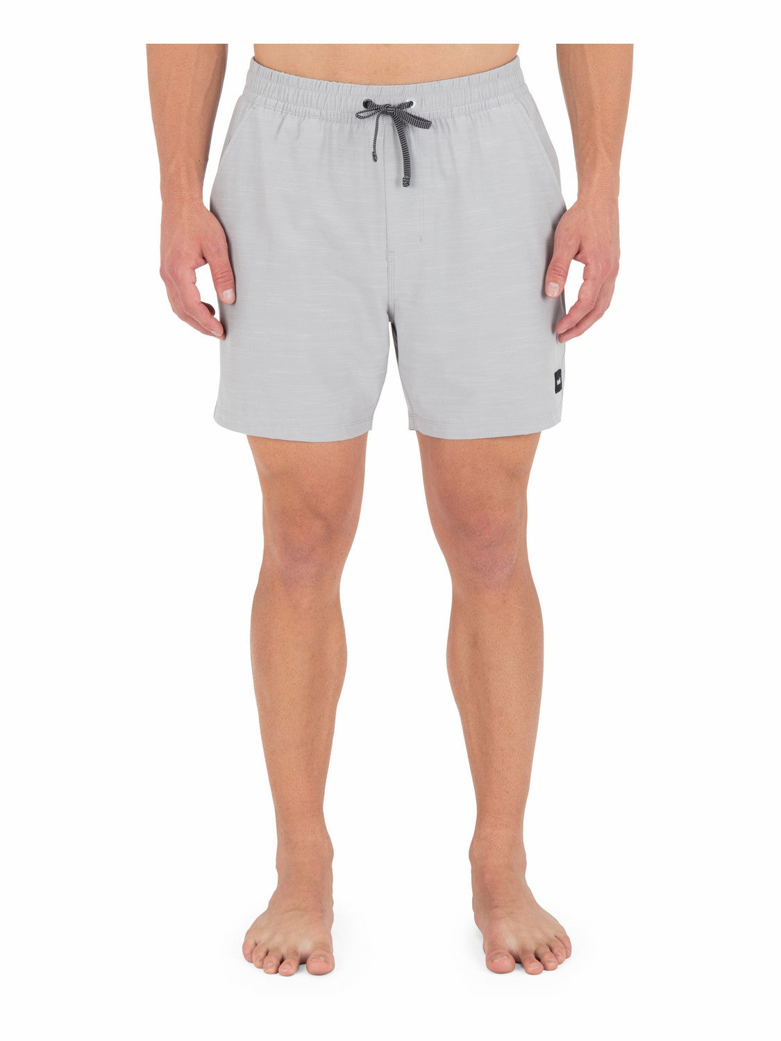 Phantom Eco Slub Lined Volley 17" | Hurley Light Stone Grey Boardshorts