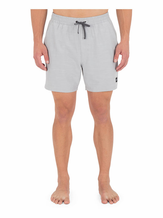 Phantom Eco Slub Lined Volley 17" | Hurley Light Stone Grey Boardshorts